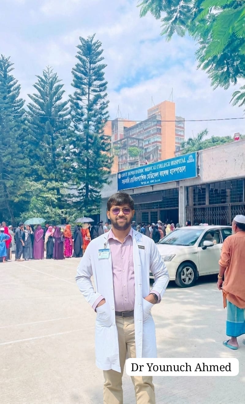 Dr. Ahmed at Government Homeopathic Medical College Hospital